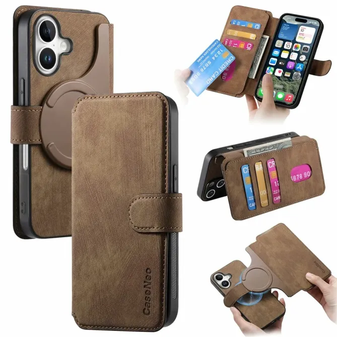Housse Portefeuille iPhone 17 Coque Magnétique | GRAVENO