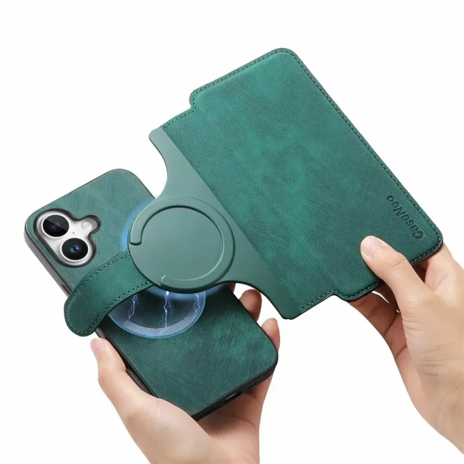Housse Portefeuille iPhone 17 Coque Magnétique | GRAVENO