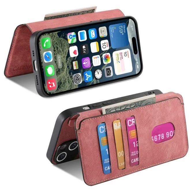 Housse Portefeuille iPhone 17 Coque Magnétique | GRAVENO Or Rose - photo 27