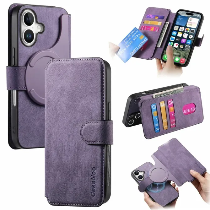 Housse Portefeuille iPhone 17 Coque Magnétique | GRAVENO