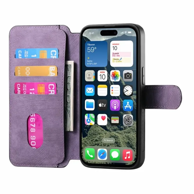 Housse Portefeuille iPhone 17 Coque Magnétique | GRAVENO