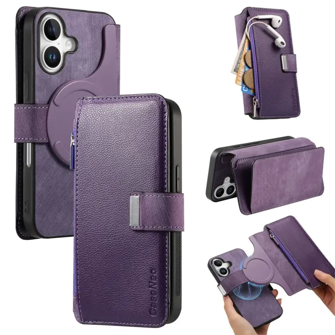 Housse iPhone 17 Zippée Détachable | MW-02