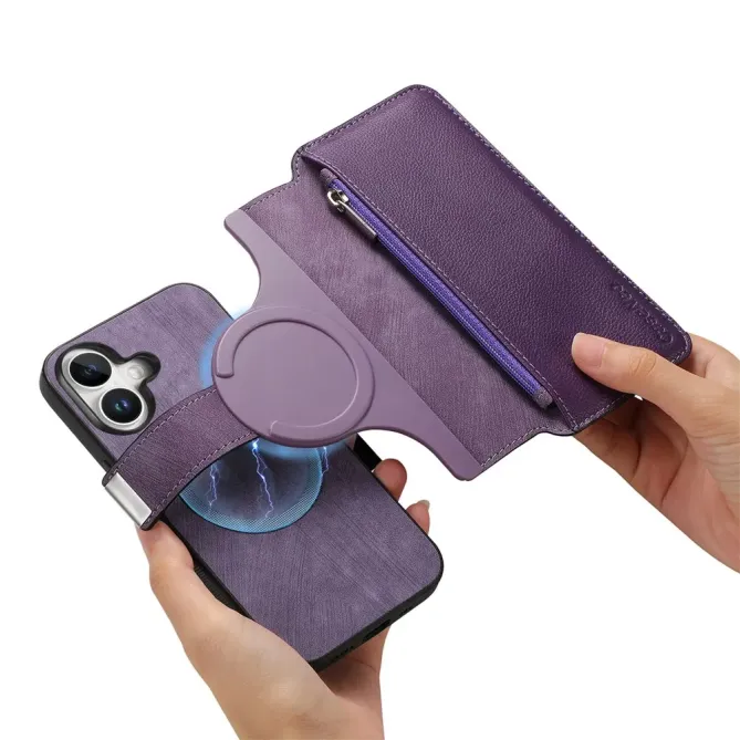 Housse iPhone 17 Zippée Détachable | MW-02