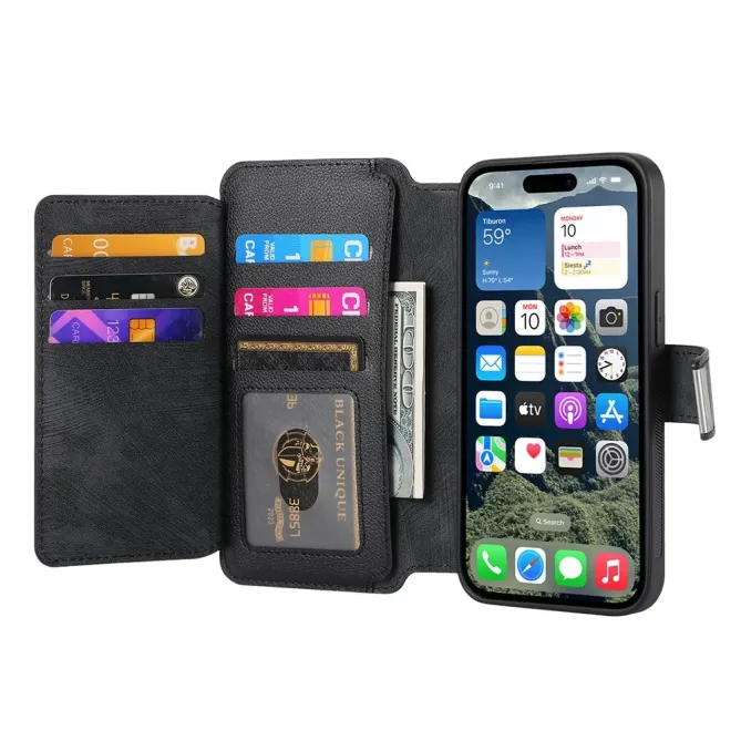 Housse iPhone 17 Zippée Détachable | MW-02
