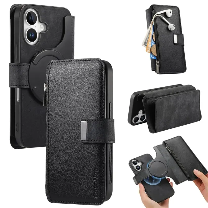 Housse iPhone 17 Zippée Détachable | MW-02