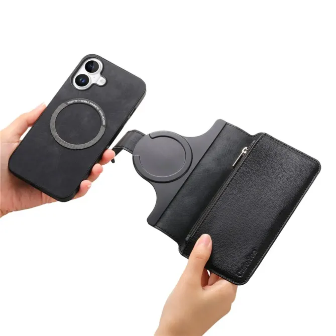 Housse iPhone 17 Zippée Détachable | MW-02