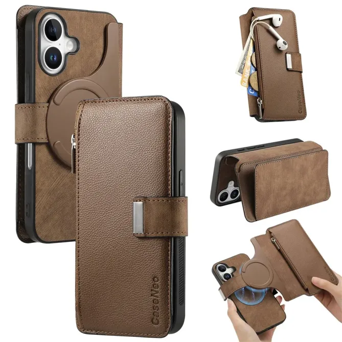 Housse iPhone 17 Zippée Détachable | MW-02