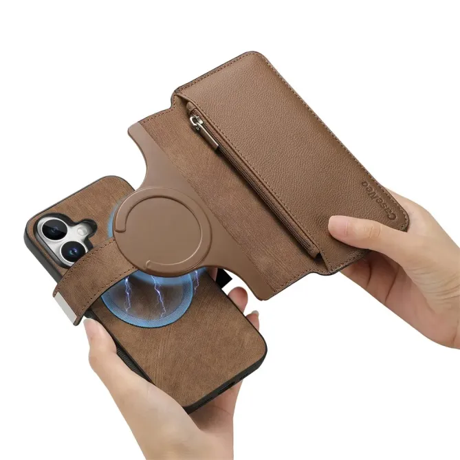 Housse iPhone 17 Zippée Détachable | MW-02