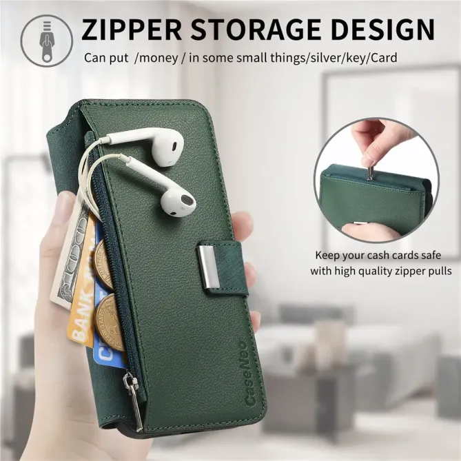 Housse iPhone 17 Zippée Détachable | MW-02