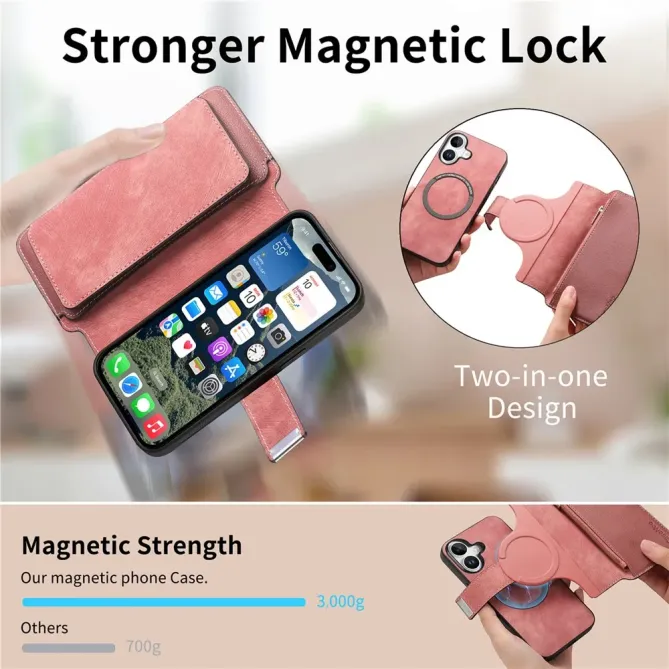 Housse iPhone 17 Zippée Détachable | MW-02