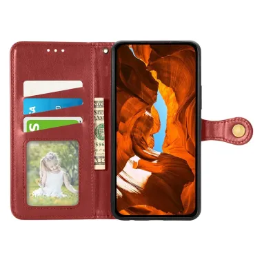 Housse iPhone 17 Indila Simili Cuir Porte Cartes Rouge - photo 14