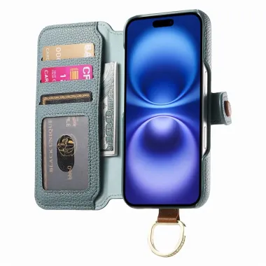 Housse iPhone 17 Portefeuille | AGENDA Bleu clair - photo 58