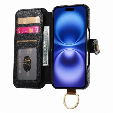 Housse iPhone 17 Portefeuille | AGENDA Noir - photo 68
