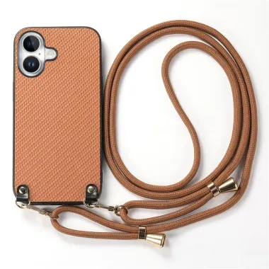Coque iPhone 17 Cordon | BALADE Marron Clair - photo 22