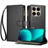 Housse Portefeuille Xiaomi 15T Grande Capacité avec Poche Zippée