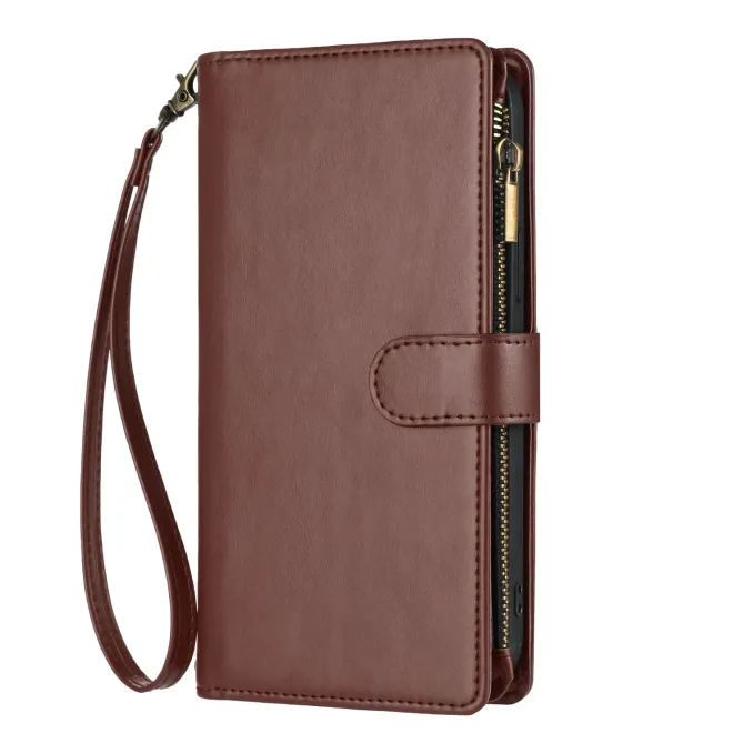 Housse Portefeuille Xiaomi 15T Grande Capacité avec Poche Zippée