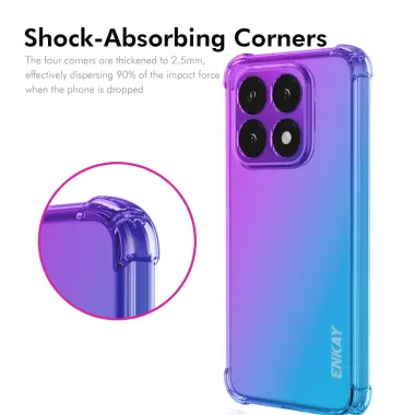 Coque Xiaomi 15T Transparente Bicolore