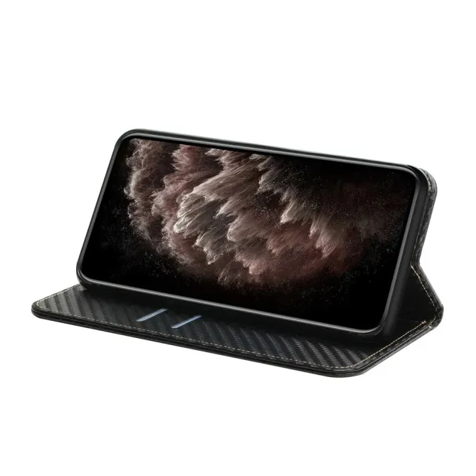Housse Xiaomi 15T Texture Carbone avec Dragonne