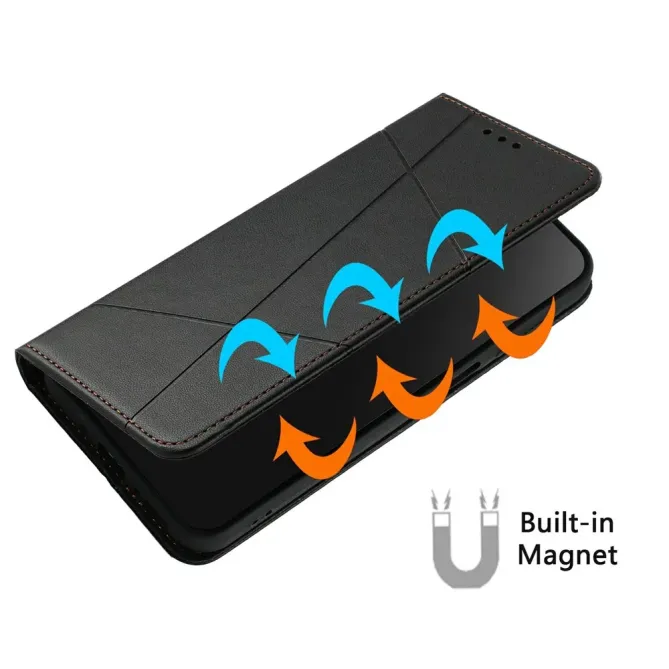 Housse Xiaomi 15T Design Géométrique avec Dragonne
