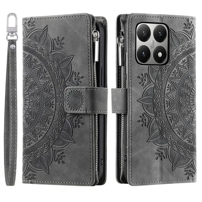 Housse Xiaomi 15T Mandala Porte-Cartes
