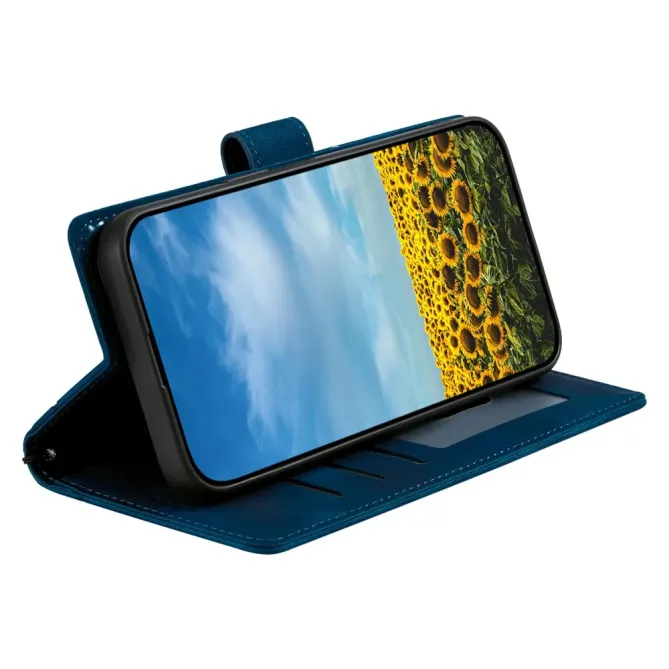 Housse Xiaomi 15T Portefeuille Totem Dragonne Simili Cuir Support