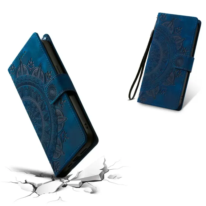 Housse Xiaomi 15T Portefeuille Totem Dragonne Simili Cuir Support