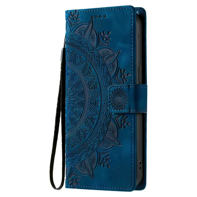 Housse Xiaomi 15T Portefeuille Totem Dragonne Simili Cuir Support