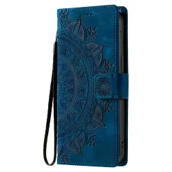 Housse Xiaomi 15T Portefeuille Totem Dragonne Simili Cuir Support