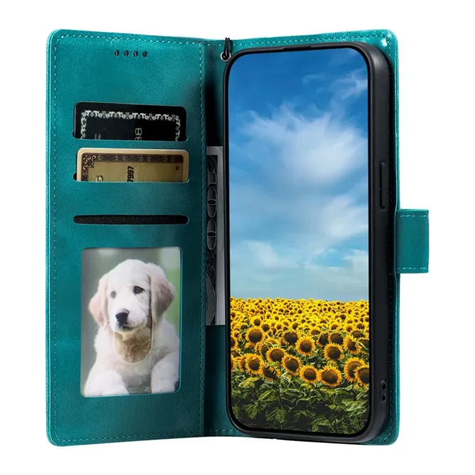 Housse Xiaomi 15T Portefeuille Totem Dragonne Simili Cuir Support