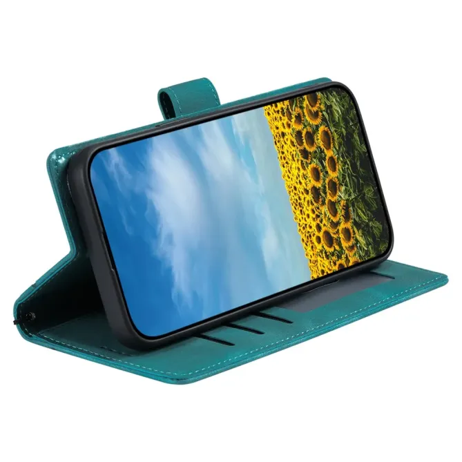 Housse Xiaomi 15T Portefeuille Totem Dragonne Simili Cuir Support