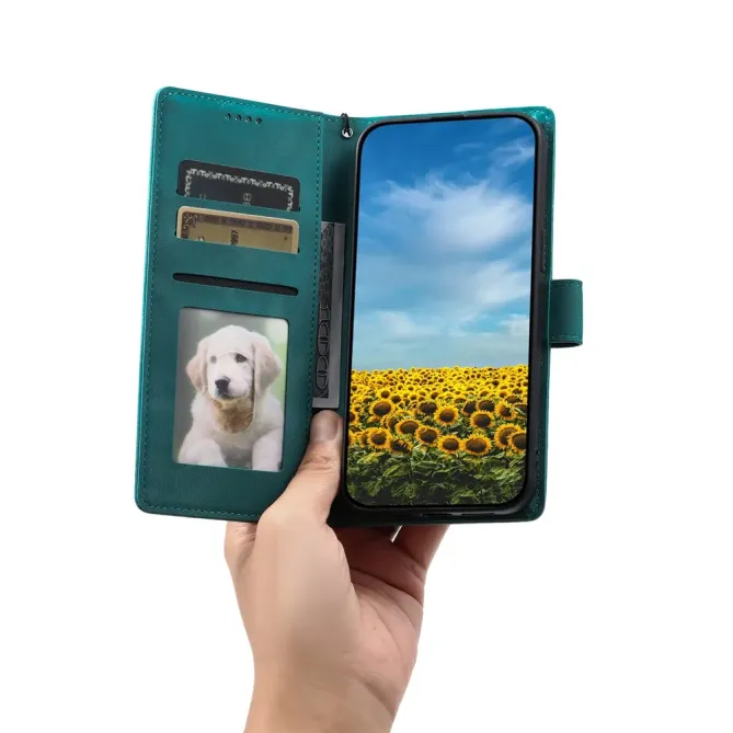 Housse Xiaomi 15T Portefeuille Totem Dragonne Simili Cuir Support