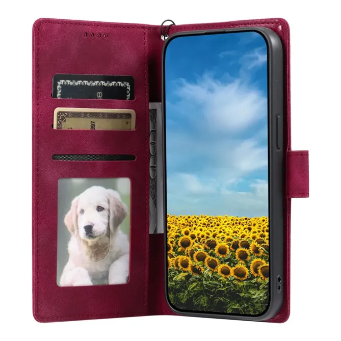 Housse Xiaomi 15T Portefeuille Totem Dragonne Simili Cuir Support