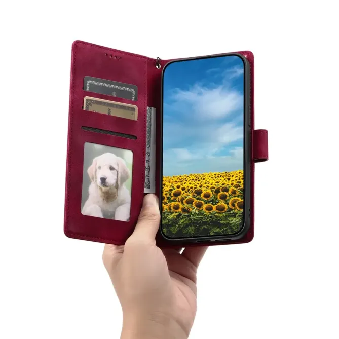 Housse Xiaomi 15T Portefeuille Totem Dragonne Simili Cuir Support