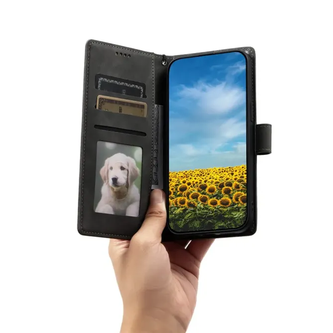 Housse Xiaomi 15T Portefeuille Totem Dragonne Simili Cuir Support