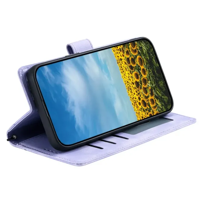 Housse Xiaomi 15T Portefeuille Totem Dragonne Simili Cuir Support