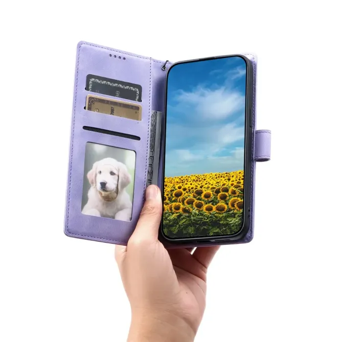 Housse Xiaomi 15T Portefeuille Totem Dragonne Simili Cuir Support