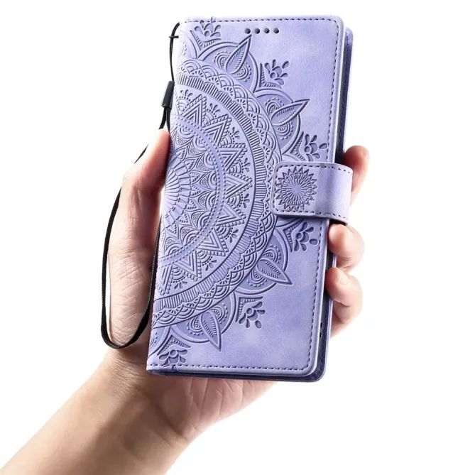 Housse Xiaomi 15T Portefeuille Totem Dragonne Simili Cuir Support