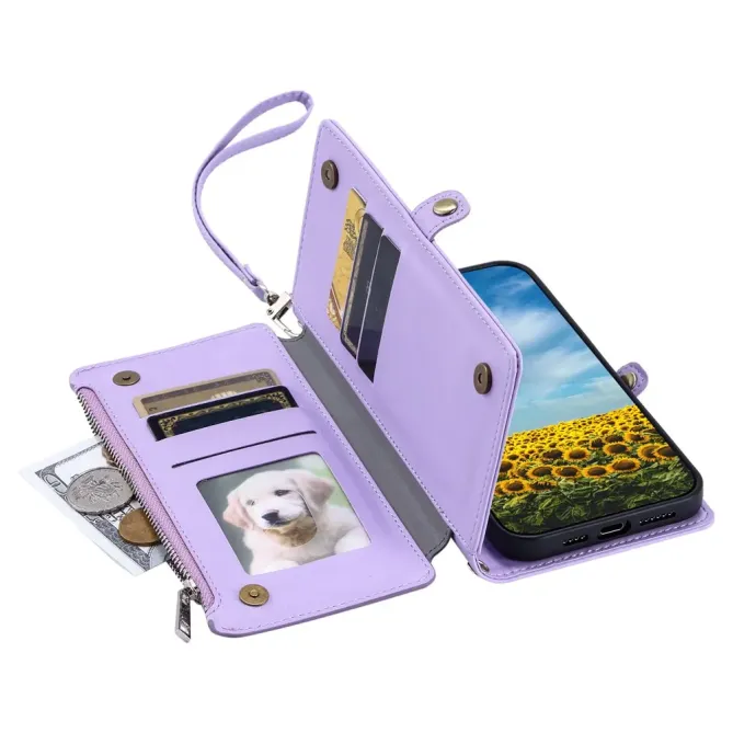 Housse Xiaomi 15T Multi-Rangements à Zip