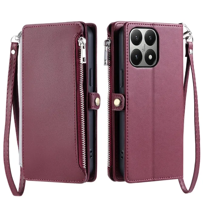 Housse Xiaomi 15T Multi-Rangements à Zip