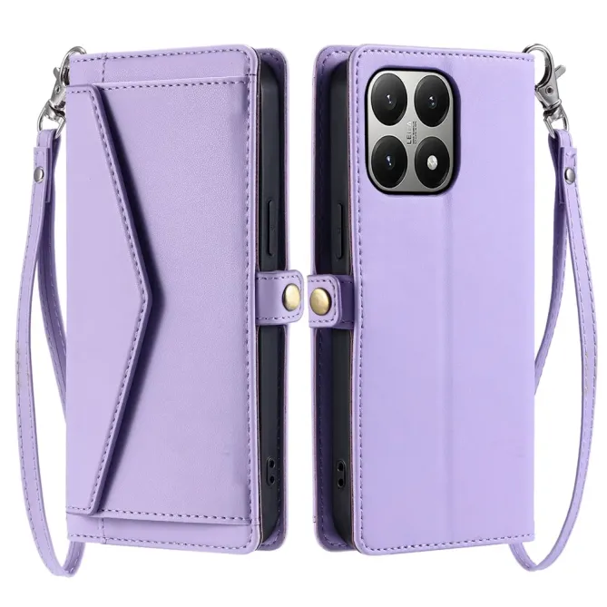 Housse Xiaomi 15T Design Pochette à Dragonne Violet clair - photo 26