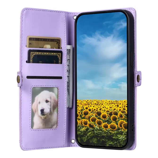 Housse Xiaomi 15T Design Pochette à Dragonne Violet clair - photo 27