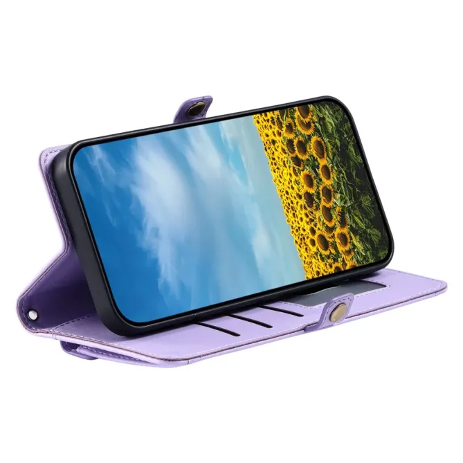 Housse Xiaomi 15T Design Pochette à Dragonne Violet clair - photo 28