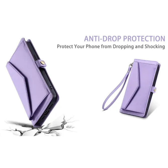 Housse Xiaomi 15T Design Pochette à Dragonne Violet clair - photo 30