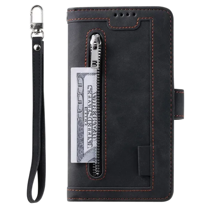 Housse Xiaomi 15T Portefeuille à Poche Zippée