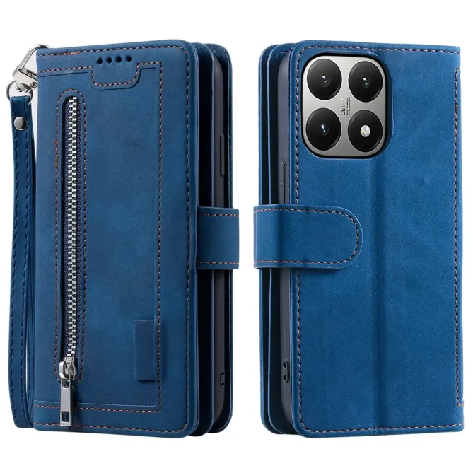 Housse Xiaomi 15T Portefeuille à Poche Zippée