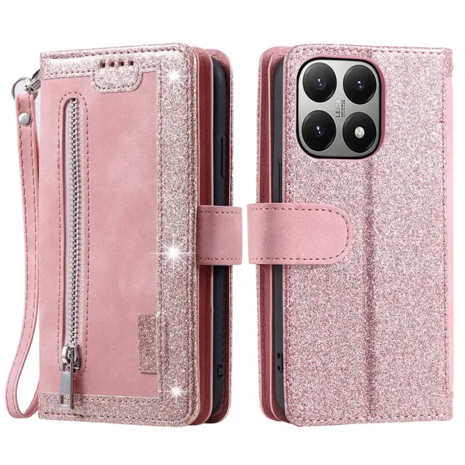 Housse Xiaomi 15T Portefeuille à Poche Zippée