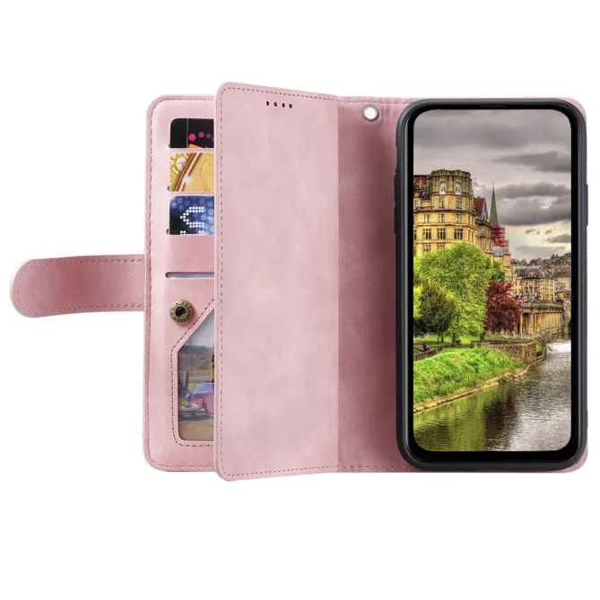 Housse Xiaomi 15T Portefeuille à Poche Zippée