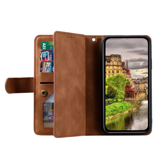 Housse Xiaomi 15T Portefeuille à Poche Zippée
