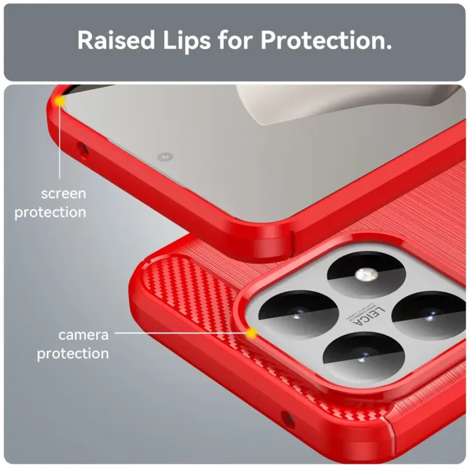 Coque Xiaomi 15T flexible effet brossé