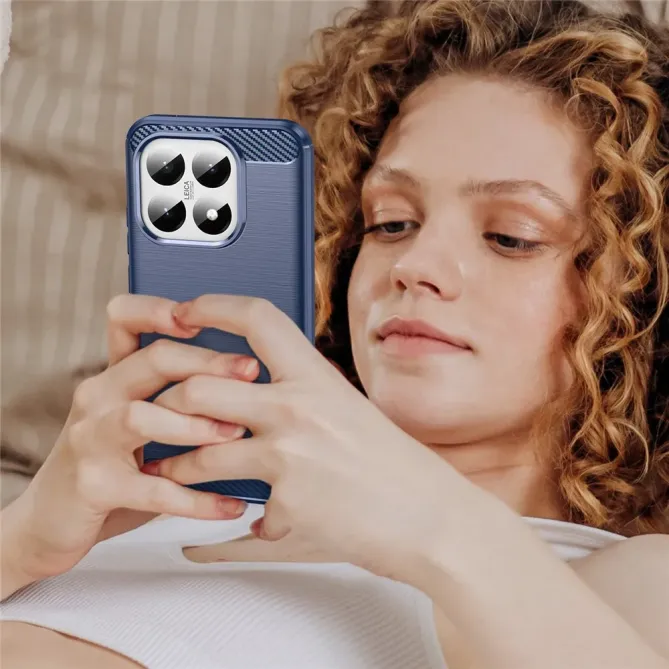 Coque Xiaomi 15T flexible effet brossé